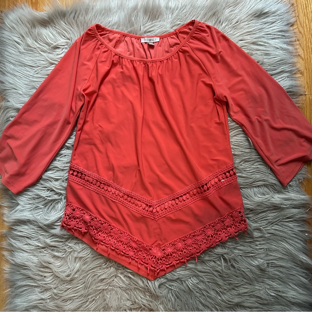 Women’s Red/Orange Blouse